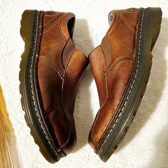 Dr. Martens Brown Leather Tevin 10M Round Toe Loafers. Sturdy. Comfy. WORK‎ 0193 - Picture 11 of 13